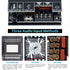 ZK-1602T 2.0 160W+160W 15-36V 5.0 Hosyond Bluetooth Amplifier Board, Channel Stereo Audio Amp with Treble & Bass