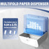 Commercial Paper Towel Dispenser Wall Mount Multifold/Trifold/C Fold Paper Hand Towel Dispenser Bathroom Hand Paper