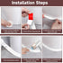 Mokani Caulk Tape, Waterproof Self Adhesive, 2 Rolls White Sealant Strip for Kitchen, Bathroom