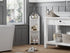 3-Tier VECELO Bathroom Shelves for Narrow Space, Modern Corner Shelf Stand,Small Storage Organizer for Bathroom,Toilet