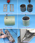 1 Pc 1/2" Carbide Burr Set - 1/4 Shank Die Grinder Bits for Metal Rotary Tool Attachment, Compatible with Milwaukee