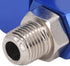 Pneumatic Tool Adapter, 4Pcs 360 Degree Air Hose Connector, 1/4in NPT Swiveling Air Fitting