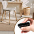 PINE & LINEN 4pcs Home/Office(1-1/2inch,38mm) Black Non-Slip Chair Leg Caps,Rubber Round Chair Leg Protectors