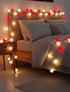 Xingzd G40 25Ft Bulbs, LED Valentines Day String Lights, Valentines Decorations Lights Outdoor with Frosted Red White