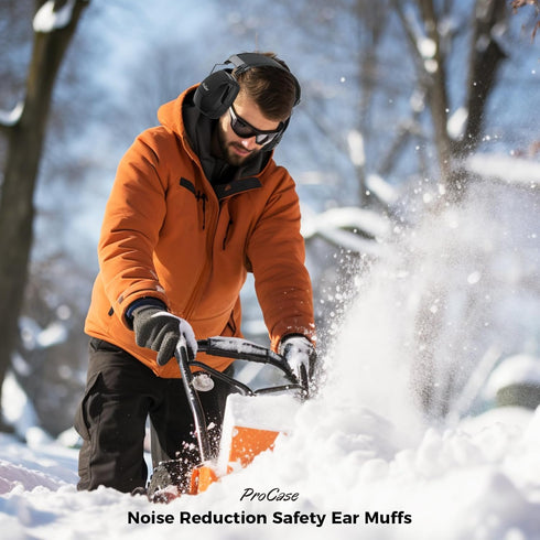 ProCase Noise Reduction Safety Ear Muffs, NRR 32dB Noise Cancelling Ear Protection Headphones, Hearing Protection Ear