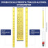Hydrometer Alcohol Meter Test Kit Hydrometer Alcohol 0-200 Proof Digital Hydrometer Alcohol with 1 Glass Cylinder, 1 Brush and 2 Airlock for Proofing Distilled, Alcohol Content Tester