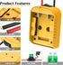 2 Packs Power Wheels Adapter for Dewalt 20V Battery Adapter Power Wheels Battery Converter Kit with Fuse & Switch & Wire Terminals, 12AWG Wire, for DIY Rc Toys and Ride On Truck