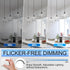 E12 Bulb Dimmable, 6W (60W 600LM Bulb, 4000K, 90+ T6/T25 12 Pack GvvooHome Candelabra Equivalent), LED Neutral White