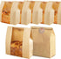 Pack of 35 Paper Bread Bags for Homemade Bread, Paper Bakery Bag