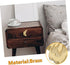 Butterfly Cabinet Drawer Pulls Brass Right-Hand Decorative Drawer Handles for Kitchen Cabinet Door Dresser Bedside