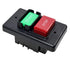 HQRP On/Off Switch for Jet 994542, Compatible with Table Saw, Router Table, Drill Press, Grinder 110/220 Volt