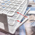 Plastic Test Tube Rack 2 Pack, 60 Holes Lab Holder for 17mm and Below Test Tubes, Detachable