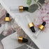 Kesell 20Pcs 3ml Mini Dropper Bottle, Clear Glass Multi-function Essential Oil Dropper Bottles with Aluminum Cap