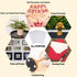 JANYUN 280 Pcs Double Sided Sticky Dot Stickers, Clear Sticky Tack for Festival Decoration (20mm, 280)