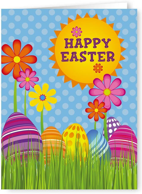 Stonehouse Collection Assortment of 16 Blank Easter Cards | Boxed Set for a Happy Easter | Family Owned in the USA