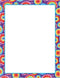 Barker Creek Tie-Dye Design Computer Paper, 8-1/2 x 11 Inches, 50 Sheets