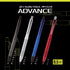 Uni Kurutoga Advance Upgrade Model, 0.5mm Mechanical Pencil, Red Body
