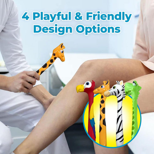 Hammer Hammer Pedia Pals Giraffe Reflex for Kids Pediatric Percussion with User-friendly Design, Non-Toxic