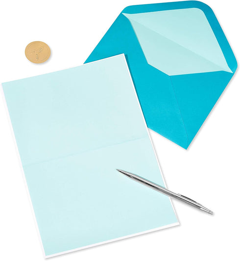 Papyrus Blank Card (Hokusai Wave)