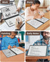 Portable Small White Board, Reusable 9.5 * 6.6in Dry Erase Notebook Memo, Office Home Supplies Desk Accessories MH760