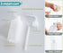 Melphoe 3Pcs 250ml Tattoo Wash Bottle Squeeze, Plastic Squeeze Medical Lab Washing Bottle, White