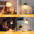 MXhme E26 Bulb Bulb Lamps,E26 3 12 Colors,2Pack Rechargeable Light with Remote and Timer,Battery Operated Light