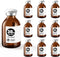 Ks-Tek Sterile Empty Vials with Self Healing Injection Port,with Aluminum plastic Cap,Sterile Package (30ml Amber,10)