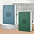 EMSHOI Blank Journal, 320 Pages A5 Hardcover Leather Sketchbook, 100gsm Thick Paper, Dark Green for Writing