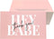 RXBC2011 Hey Babe Thank you Card Thanks for your support Cards Package
