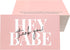 RXBC2011 Hey Babe Thank you Card Thanks for your support Cards Package