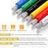 20 6 29.5ft/9M -60 200 AWG Wire Stranded Solid Core Hook-Up Flexible Wires, Colors Harnesses Each Roll Soft Silicone