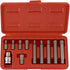 NEIKO 10078A XZN Triple Square Spline Bit Socket Set | 11 Piece