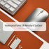 PU Leather Desk Pad Blotter, Waterproof Orange Office Desk Mat for Women, Non-Slip Writing Protector, Large Mouse Pad,