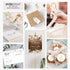 5x7-Inch 24-Pack Andaz Press Personalized Photo Wedding Thank You Cards with Envelopes, Wedding Thank You Card