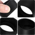 2pcs Homoyoyo Rubber Eyepiece for Microscope Inner for Laboratory and School Use Easy to Carry and Use