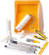 9 Inch 4 inch, 16 Set VOOMEY Paint Roller Kit with Extension Pole - Paint Roller with Tray, Mini Paint Roller Small