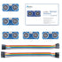 ELEGOO 5PCS HC-SR04 Ultrasonic Module Distance Sensor Compatible with Arduino UNO MEGA