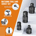 2PCS Impact Socket Adapter and Reducer Set, 1/2" to 3/8" & 3/8" to 1/2" Impact Adapter Set for Mechanic Tools