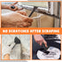 9 Pcs Plastic Scraper Tool Set, Non Scratch Sticker Scraper, Plastic Razor Blade Scraper for Window Floor Cleaning
