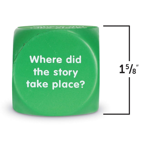 Learning Resources Retell A Story Cubes, 6 Foam Cubes, Set of 6
