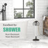 17 Inch Countertops Hoimpro Oil Rubbed Bronze Stainless Steel Free Standing Towel Rack Bar, Double Stand Towel Ring