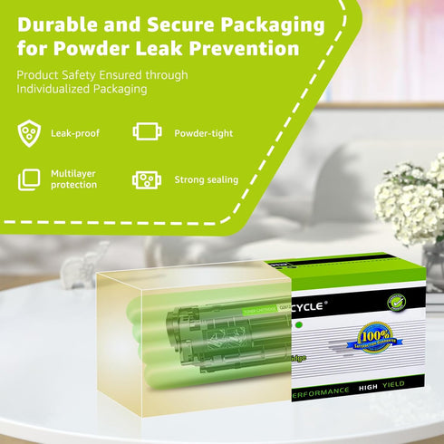 greencycle Compatible Black Toner Cartridge for Canon 104, 2 Pack, C104 CRG104 FX9 FX10, ImageClass MF4100 Series