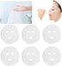 100pcs Gauze Face Mask, Precut Gauze Mask with Strong Water Absorption, Disposable DIY Face Mask Sheets for Salon