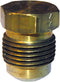 LASCO 17-3931 3/8-Inch Brass Flare Plug