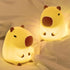 Dimmable, OkiyiD Capybara Night Lamp, Capybara for Loved Ones and Friends, Capybara Light Gift, ABS+SIL, Touch Control
