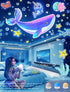 Eigther 21 Sets of Films, Projector Night Light for Kids Bedroom, Ceiling, Kids Night Light Projector, Remote Control