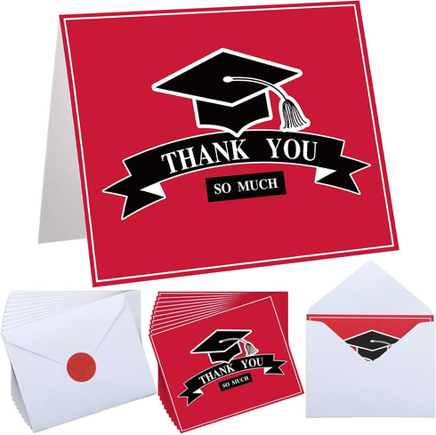 Tellingyou 50 Sets Graduation Thank You Cards 2026 4 x 5 Inch