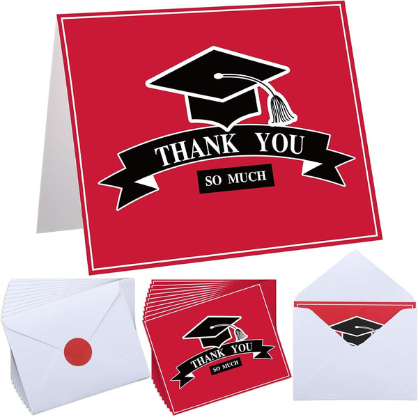Tellingyou 50 Sets Graduation Thank You Cards 2026 4 x 5 Inch