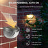 Follateas 2 Pack) Outdoor Solar Step Lights for Stairs, Solar Fence Lights Waterproof LED Lighting, Yard Patio Pathway