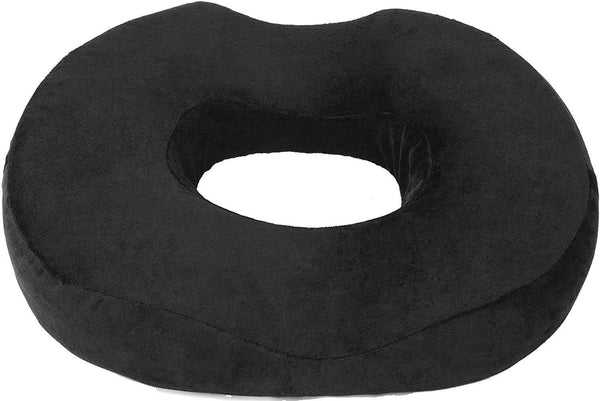 Lexia Donut Pillow Seat Cushion Orthopedic Design| Tailbone & Coccyx Memory Foam Pillow